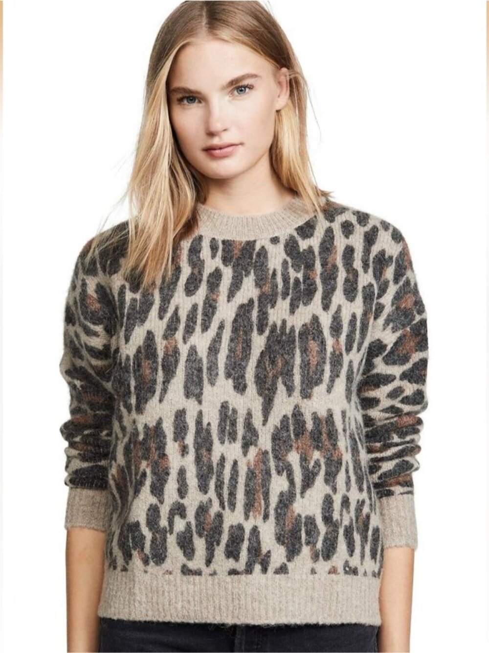 Rails Women's Lana Pullover Sweater in Spotted Hazel size S